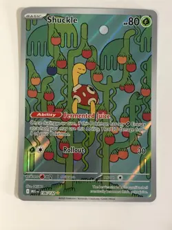 Pokemon TCG Mega Evolutions Alt Art Shuckle 136/132 Near Mint - Image 1