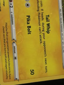 Pikachu SWSH039 Cosmos Holo Pokemon TCG Black Star **Holo Bleed SWIRL** NM - Image 3