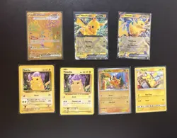 Pikachu Pokemon Card Lot - Image 1