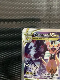 Pokemon TCG Zeraora VSTAR GG43/GG70 Crown Zenith: Galarian Gallery Holo 2023 NM - Image 2
