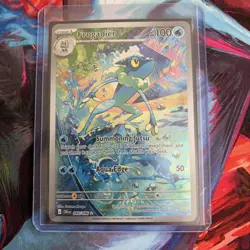 Frogadier 089/086 Chaos Rising Illustration Rare Pokemon TCG ENGLISH NM/M - Image 1
