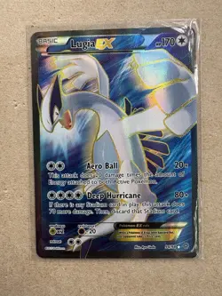 Pokemon Lugia EX Holo Full Art TCG Ancient Origins 94/98 - Image 1