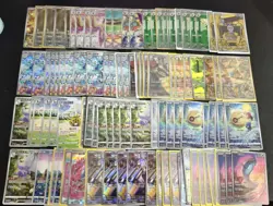 100 Lot AR CHR Pokemon Chinese Card Art Rare Arctibax Wailord Palafin A19 -SQ - Image 1