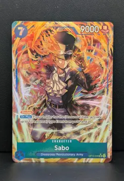 SABO - OP15-046 - Alt Art Adventure On Kami's Island | English One Piece TCG - Image 1