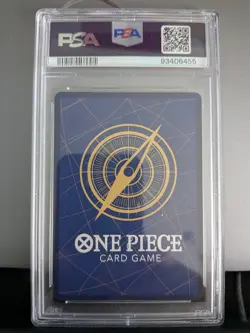 2022 ONE PIECE OP01-ROMANCE DAWN ALTERNATE ART-ERRATA #047 TRAFALGAR LAW PSA 10 - Image 2