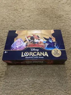 Disney Lorcana The First Chapter Booster Box 24 Packs 060523CM1 SEE DESCRIPTION 4050368981905 - Image 1