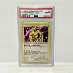 PSA 8 - Shining Arceus 57/73 - Shining Legends - Graded Pokemon Card - Image 1