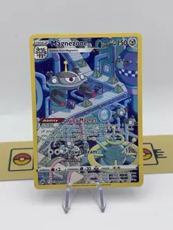 Pokemon TCG Magnezone Holo Rare Card Crown Zenith: Galarian Gallery GG18/GG70 NM - Image 1