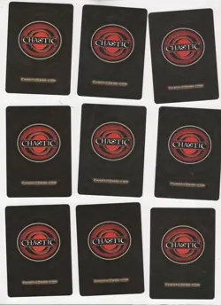 Chaotic lot #043. Lot of 9 Mipedians creature cards. All MAX Energy - Image 2