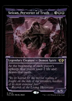 Seizan, Perverter of Truth 15 Foil R March of the Machine: Multiverse Legends - Image 1