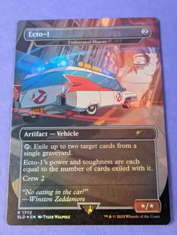 MTG Magic: Secret Lair Drop: Ecto-1 - Unlicensed Hearse Foil #1772 Rare - NM - Image 1