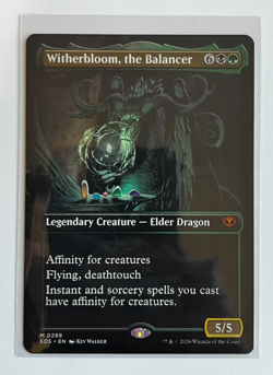 MTG – SOS – Witherbloom, the Balancer Borderless – Mythic 0288 - Image 1