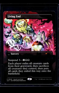 2024 MTG Magic The Gathering SLP Secret Lair Showdown Promo #30 Living End LP - Image 1