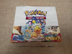 Minty Factory Sealed Pokemon Surging Sparks Booster Box With Acrylic Case - Image 2
