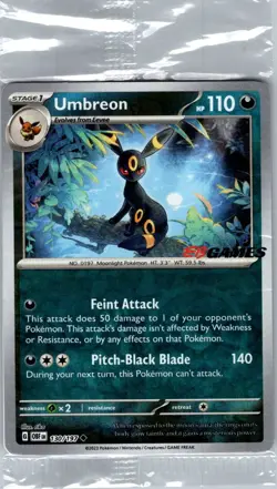 Sealed - Umbreon - (EB Games Exclusive) 130/197 - Pokemon Card - Image 1