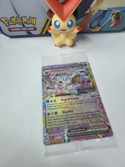Sylveon ex 041/131 Surprise Box Stamped Promo Prismatic Evolutions Sealed - Image 3