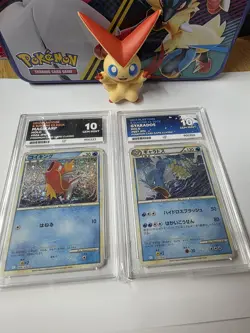 ACE 10 Magikarp 006/032 & Gyarados 007/032 Japanese Set Pokemon TCG - Image 1