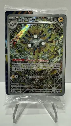 Pokemon Sealed Magneton SVP 159 Surging Sparks Sealed Black Star Promo - Image 1