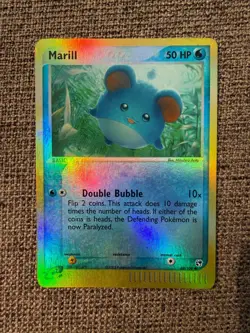 Pokemon e TCG: EX Sandstorm, Reverse Holo, Marill (68/100 Common) (MP) - Image 1