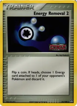 Pokemon TCG Energy Removal 2 74/108 Power Keepers Reverse Holo LP - Image 1