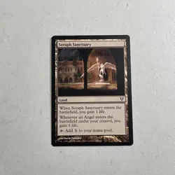 Magic The Gathering MTG 2012 Avacyn Restored Card -- Seraph Sanctuary 228/244 - Image 1