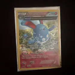 Azumarill 104/160 Holo Rare Primal Clash Pokemon Reverse Holo Near Mint - Image 3