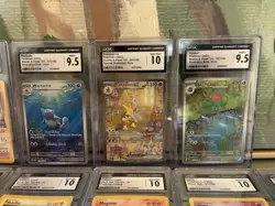 Pokemon 41 Slabs Dark Charizard Dragonite Shadowless Base Set Holo Rocket CGC 10 - Image 5