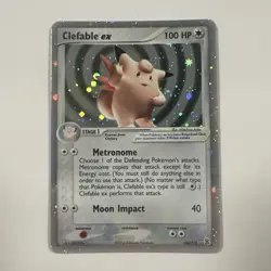 Pokemon TCG - Clefable ex (106/112) FireRed & LeafGreen - Holo Rare - NM - Image 1