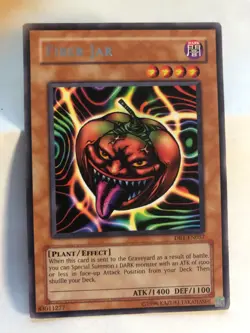 YuGiOh Misprint | Mystic Tomato | DB1-EN057 - Fiber Jar Mystic Tomato English - Image 3