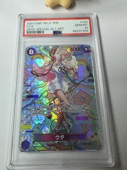Uta (SP) OP02-120 PSA 10 - One Piece OP05 Awakening of the New Era Foil English - Image 2