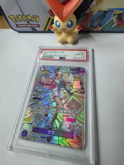 Uta (SP) OP02-120 PSA 10 - One Piece OP05 Awakening of the New Era Foil English - Image 3