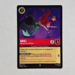 Ariel 107/204 Disney Lorcana Fabled Regular Super Rare Card NM - Image 1