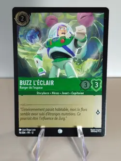 Carte LORCANA FR - Chapitre 12 76/204 Buzz l'eclair -✨FOIL✨Neuf - Image 1