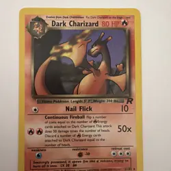 Dark Charizard – Team Rocket 21/82 (Non-Holo) – Vintage Pokemon Card – - Image 1