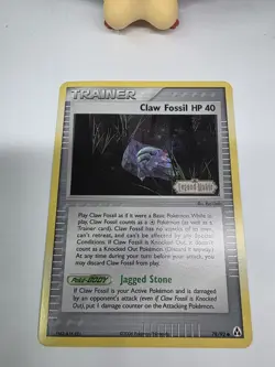 Claw Fossil HP 40 Reverse Holo 78/92 Legend Maker Pokemon Card NM - Image 3