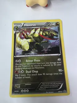 Haxorus BW57 Black Star Promo Holo Pokemon Card - Near Mint - Image 4