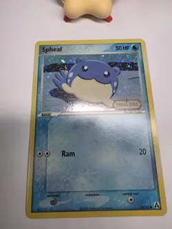 Pokemon Spheal 65/92 EX Legend Maker Reverse Holo Foil Stamped 2006 Card Nm - Image 5