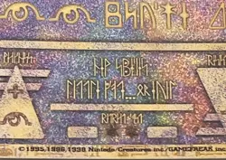 POKEMON 1998 JAPAN Promo Card ANCIENT MEW RARE ERRORS "NINTEDO" Foil HOLOFOIL NM - Image 4