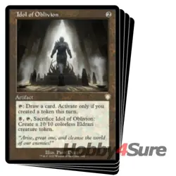 Idol Of Oblivion X4 M/NM Magic: The Gathering MTG The Brothers' War: Commander - Image 1
