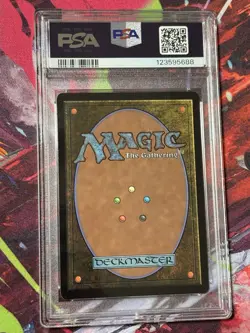 2025 MTG FINAL FANTASY WOODBLOCK BORDERLESS-FOIL #0351 BUSTER SWORD PSA 10 - Image 4