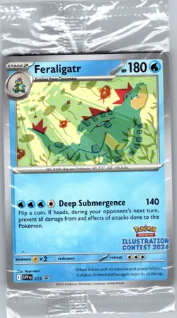Sealed - Feraligatr, Pikachu, Toxtricity - (Illustration Contest 2024) - Pokemon - Image 1