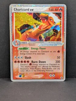 Charizard ex 105/112 FireRed & LeafGreen Holo Rare Pokemon TCG Nintendo - Image 1
