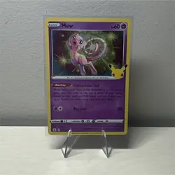 Mew 011/025 Celebrations Holo Rare 25th Anniversary Pokemon TCG English 2021 - Image 1
