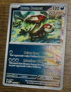 Pokemon - Brute Bonnet - 118/167 - Twilight Masquerade - NM Reverse Holos - Image 1
