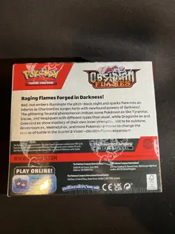 Pokemon TCG Obsidian Flames Booster Box 36 Packs New & Sealed English - Image 3