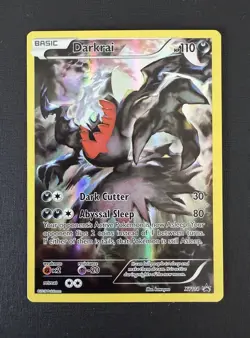 Darkrai XY114 Black Star Promo 2016 Mythical Collection Full Art Holo Pokemon NM - Image 1