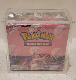 Fusion Strike Booster Box - New & Factory Sealed - W/ Acrylic - Pokemon TCG - Image 1