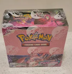 Fusion Strike Booster Box - New & Factory Sealed - W/ Acrylic - Pokemon TCG - Image 2