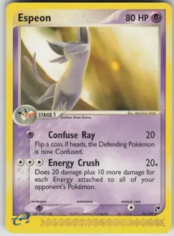 Pokemon TCG Espeon Rare Sandstorm 16/100 - Image 1