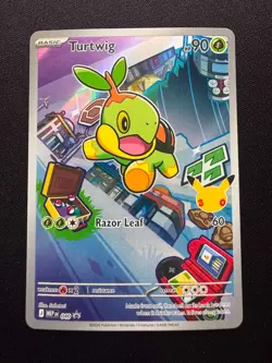 🌈 Turtwig #040 - Pokemon First Partner Black Star Promo - Pokemon TCG - NM/MT - Image 1